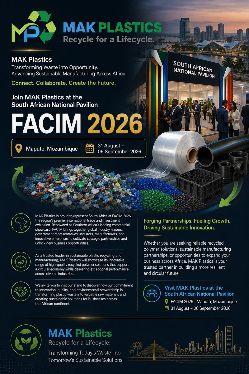 MAK Plastics at FACIM 2026, Maputo, Mozambique