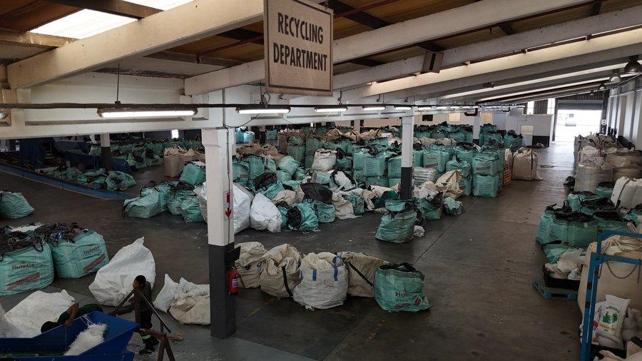 Recycling Department at MAK Plastics