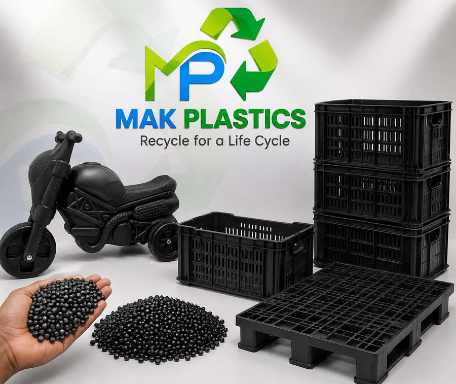 HDPE Injection — crates and pallets